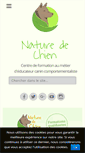 Mobile Screenshot of naturedechien.fr